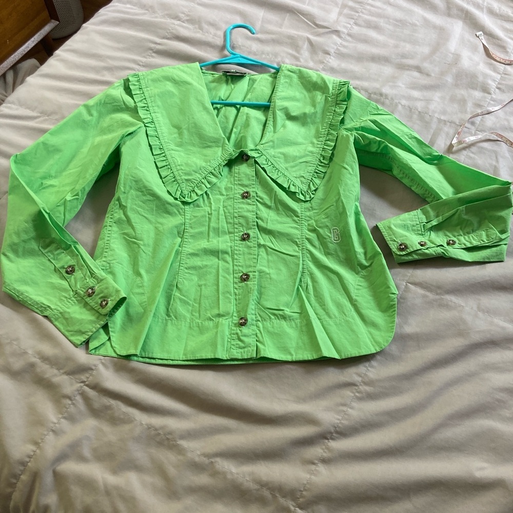 Ganni Ruffle Collar - Picture 3 of 8